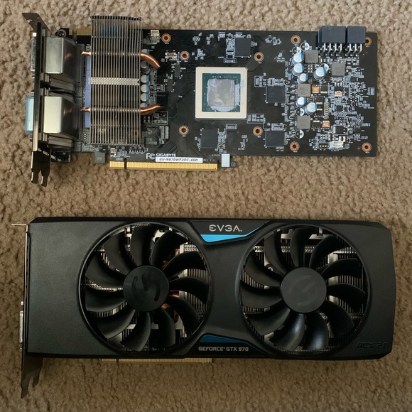 2 NVIDIA GTX 970 USED